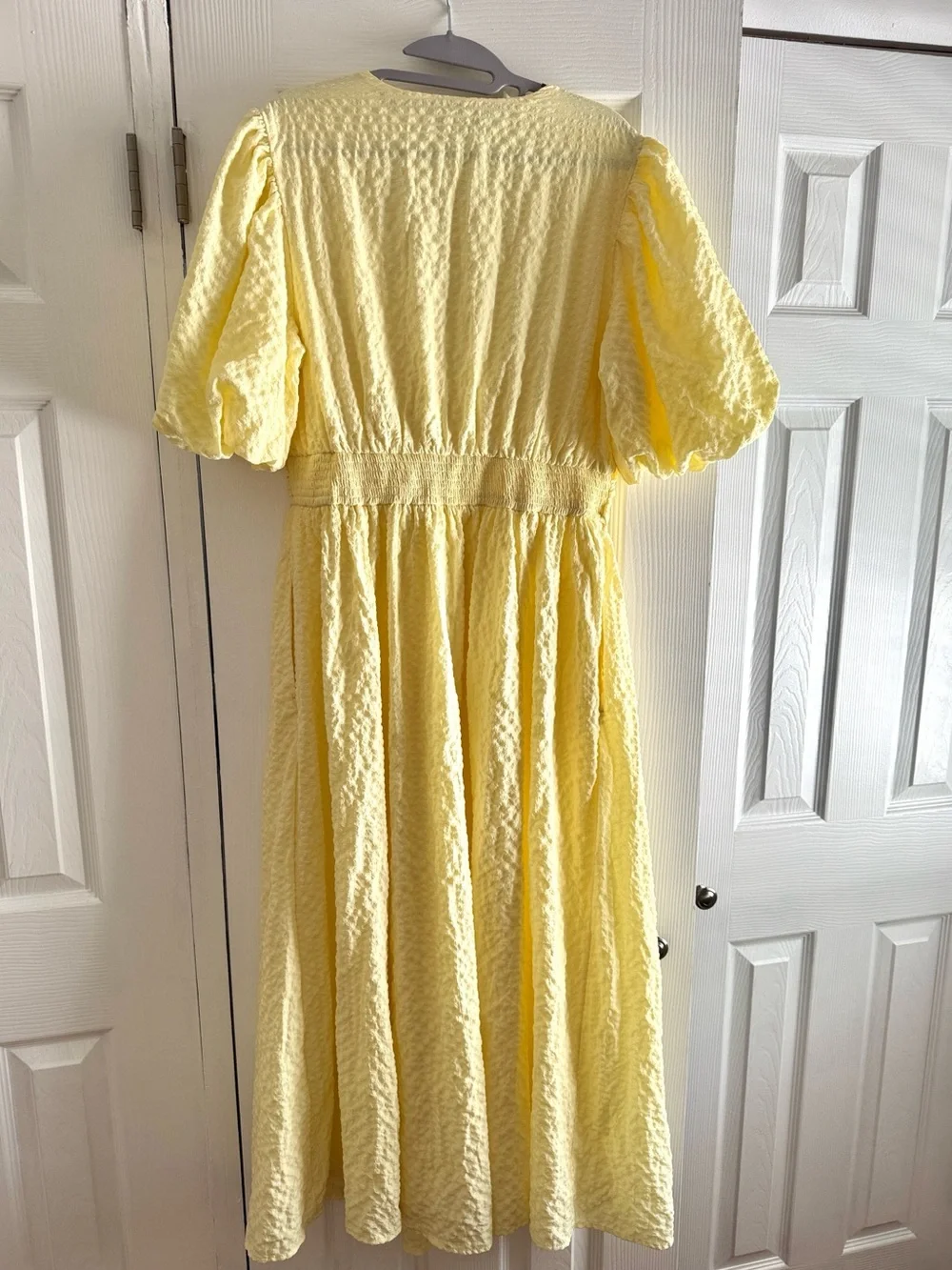 Abercrombie tie front maxi dress